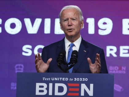 Democratic Presidential Candidate Joe Biden Speaks On 2020-21 School Year Amid Coronavirus Pandemic