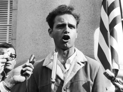 Mario Savio speaks at Berkeley