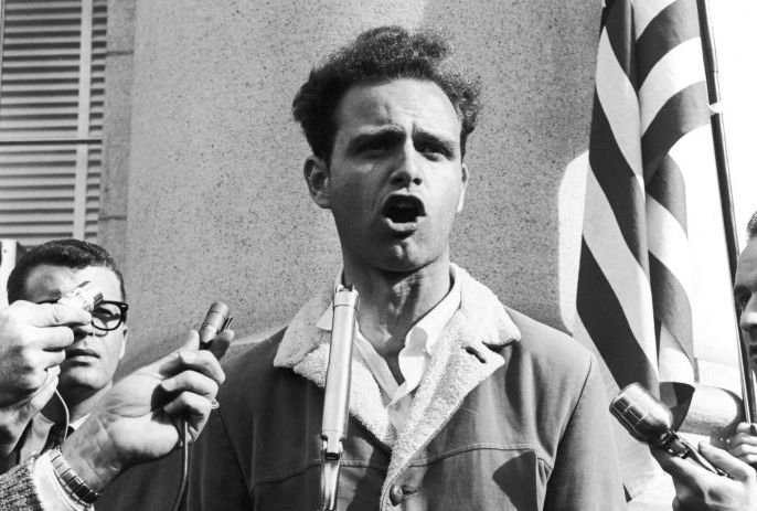 Mario Savio speaks at Berkeley