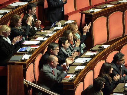 Italy's Parliament Holds First Session