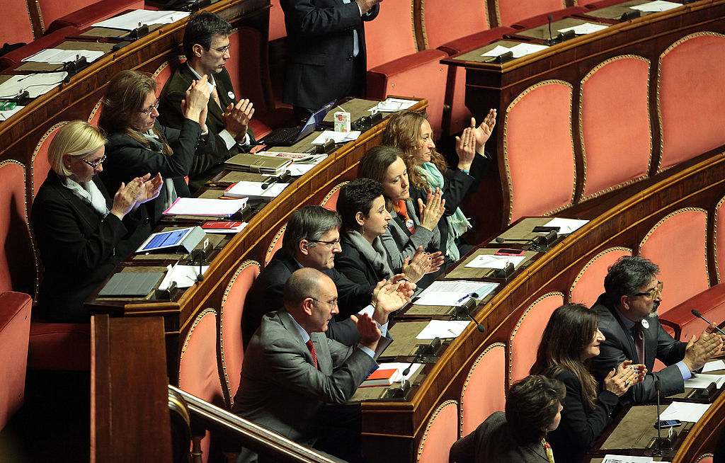 Italy's Parliament Holds First Session