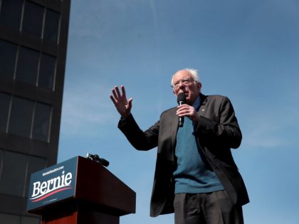 Democratic Presidential Candidate Bernie Sanders Holds Rally In Grand Rapids, Michigan