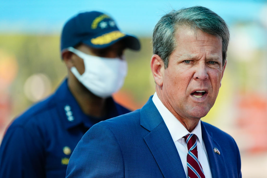 Gov. Kemp And Surgeon General Jerome Adams Announce Expanded Testing In Atlanta