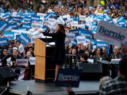 Presidential Candidate Bernie Sanders Campaigns Across Michigan Ahead Of Primary