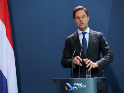 Dutch Prime Minister Rutte Meets With Merkel In Berlin
