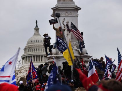 Trump Supporters Hold "Stop The Steal" Rally In DC Amid Ratification Of Presidential Election