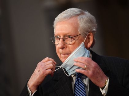 Swearing In Held For U.S. Senators To Start The 117th Congress