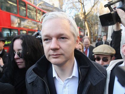 Wikileaks Founder Julian Assange Arrives At Court Seeking To Refer His Case To The Supreme Court