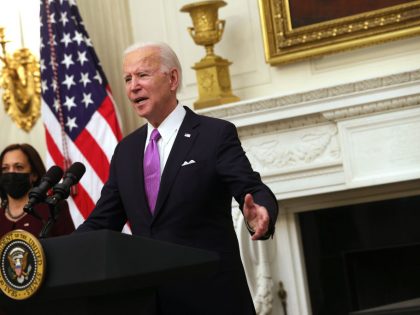President Joe Biden Discusses His Administration's Covid Response Plan And Signs Executive Orders