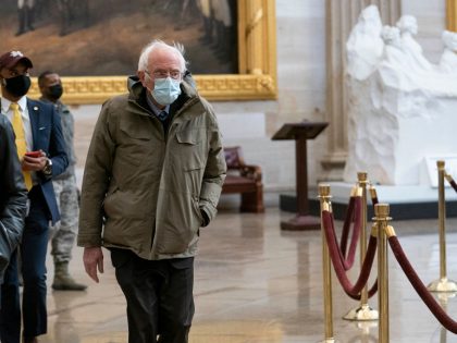 Senator Bernie Sanders at U.S. Capitol