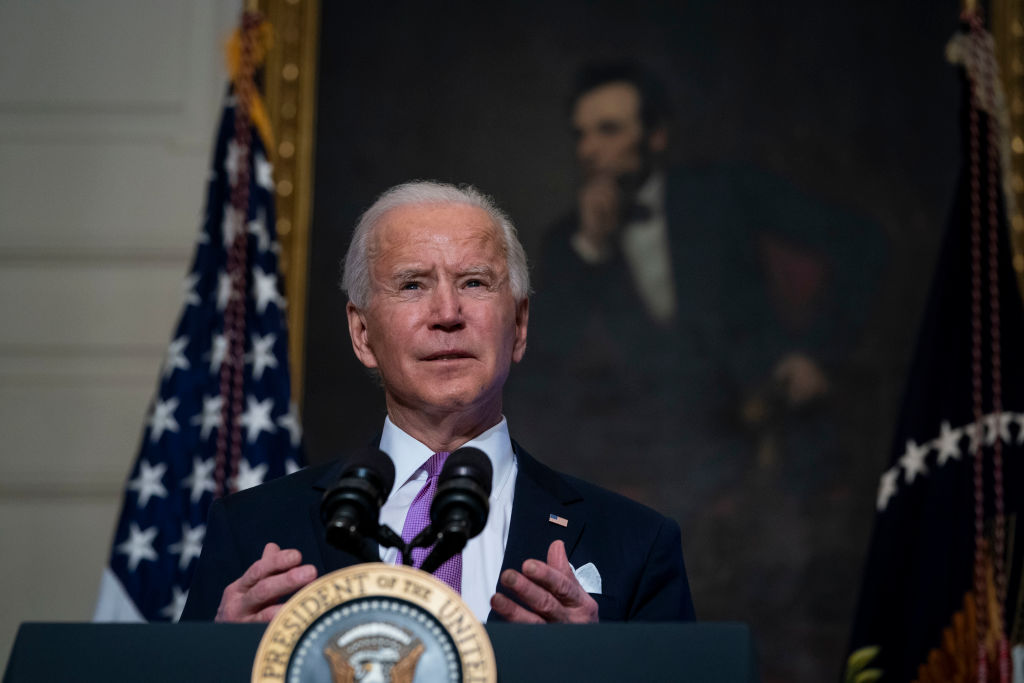 President Biden Discusses His Covid-19 Pandemic Plan At The White House