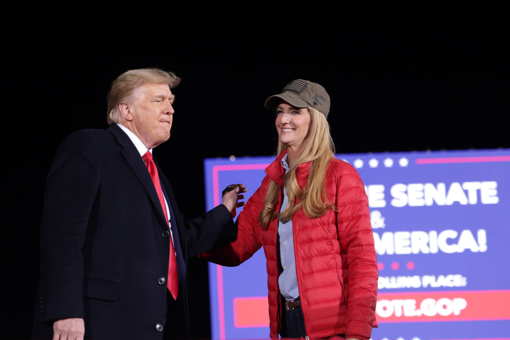 President Trump Holds Campaign Rally For GOP Senate Candidates  Ahead Of Runoff Election