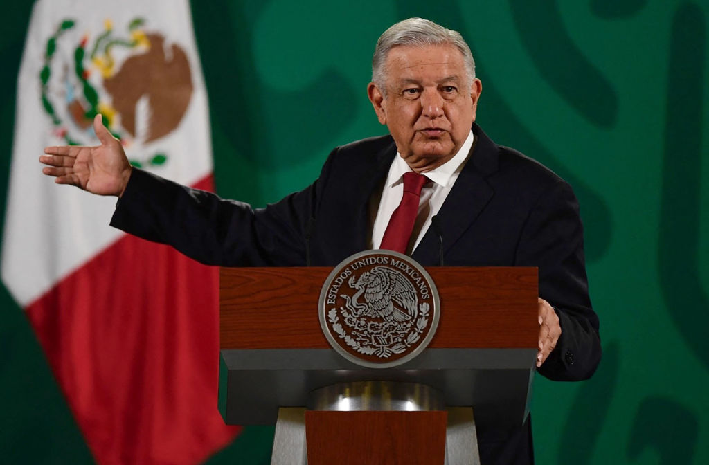 MEXICO-GOVERNMENT-LOPEZ OBRADOR-PRESSER