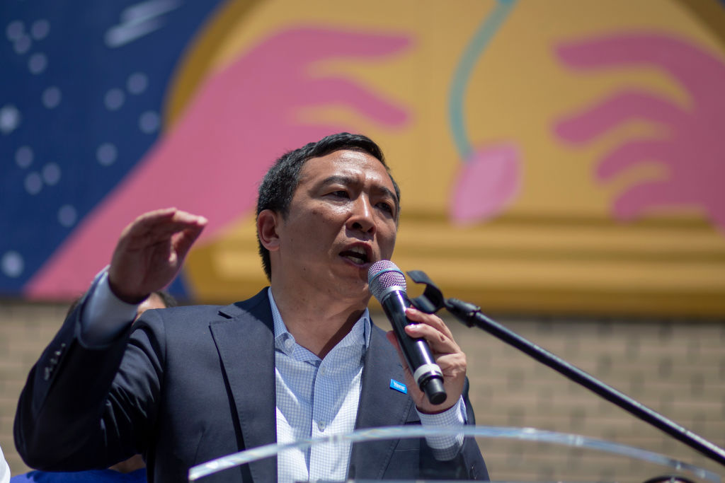 New York City Mayoral Candidates Join AAPI Community For Unveiling Of Chinatown Mural