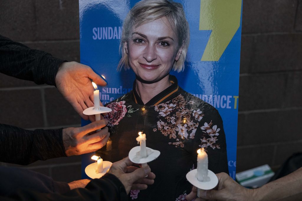 Vigil for Halyna Hutchins