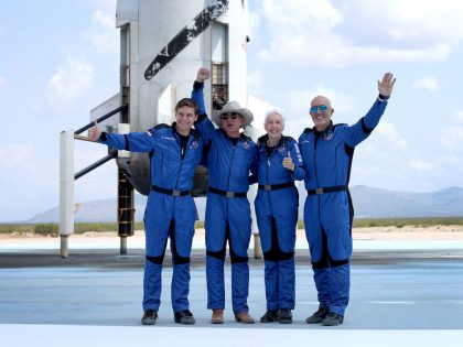 Jeff Bezos' Blue Origin New Shepard Space Vehicle Flies The Billionaire And Other Passengers To Space