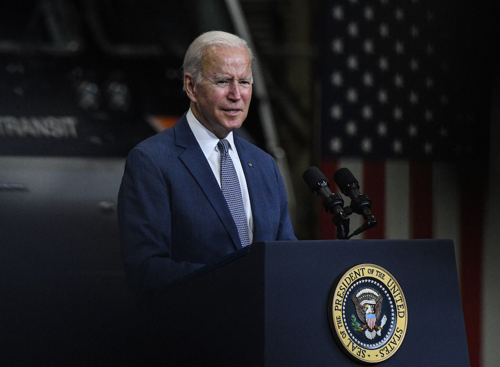 President Biden Visits NJ Transit Meadowlands Maintenance Complex