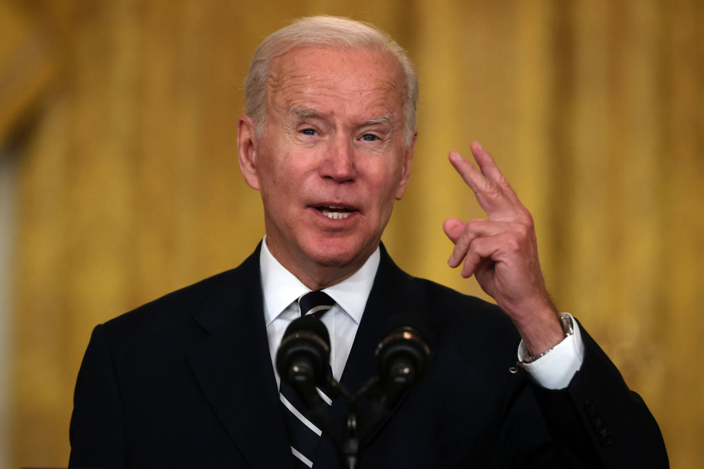 President Biden Speaks In The White East Room Before Departing For Europe