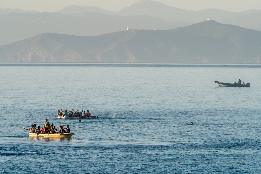 Migrant influx to Ceuta