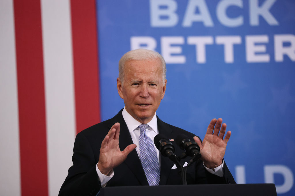 President Biden Speaks At Electric City Trolley Museum In Scranton, Pennsylvania