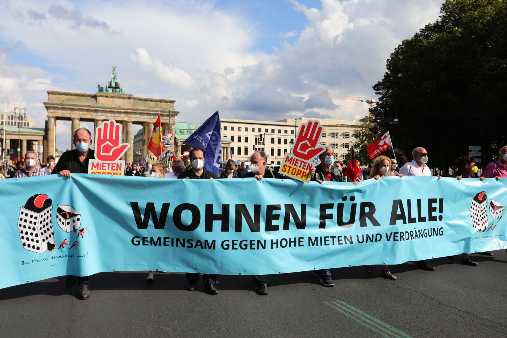 Large-Scale Protest Over Rising Rental Prices