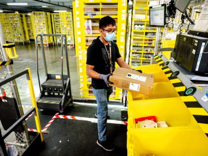 Amazon warehouse in Eastvale