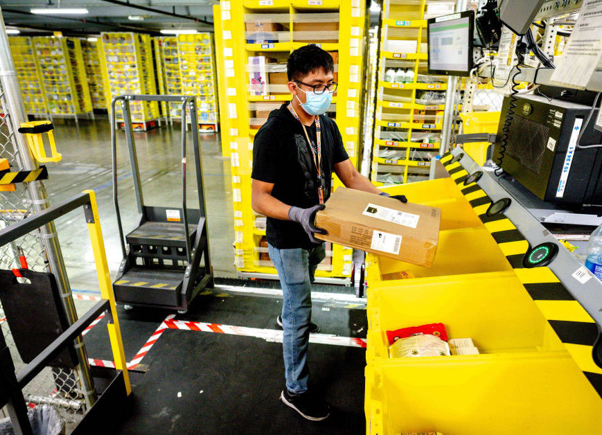 Amazon warehouse in Eastvale