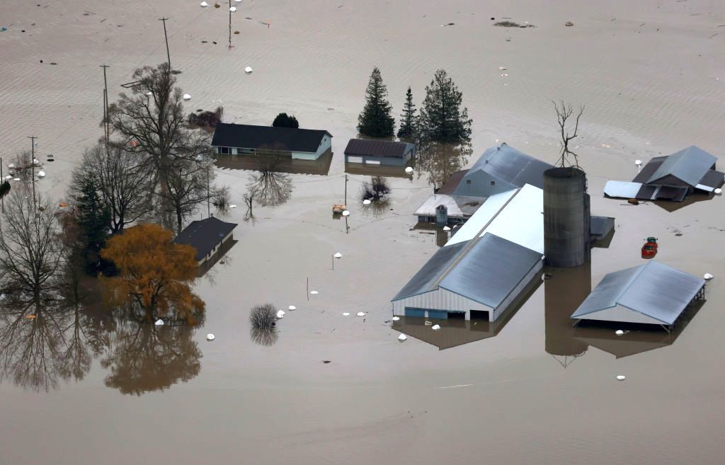 British Columbia, Canada Recovers From Widespread Flooding And Mudslides That Have Blocked Highways