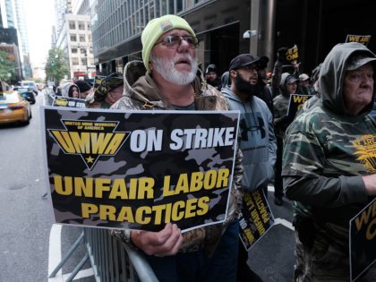 Coal Workers Union Pickets Outside BlackRock Investors In New York City