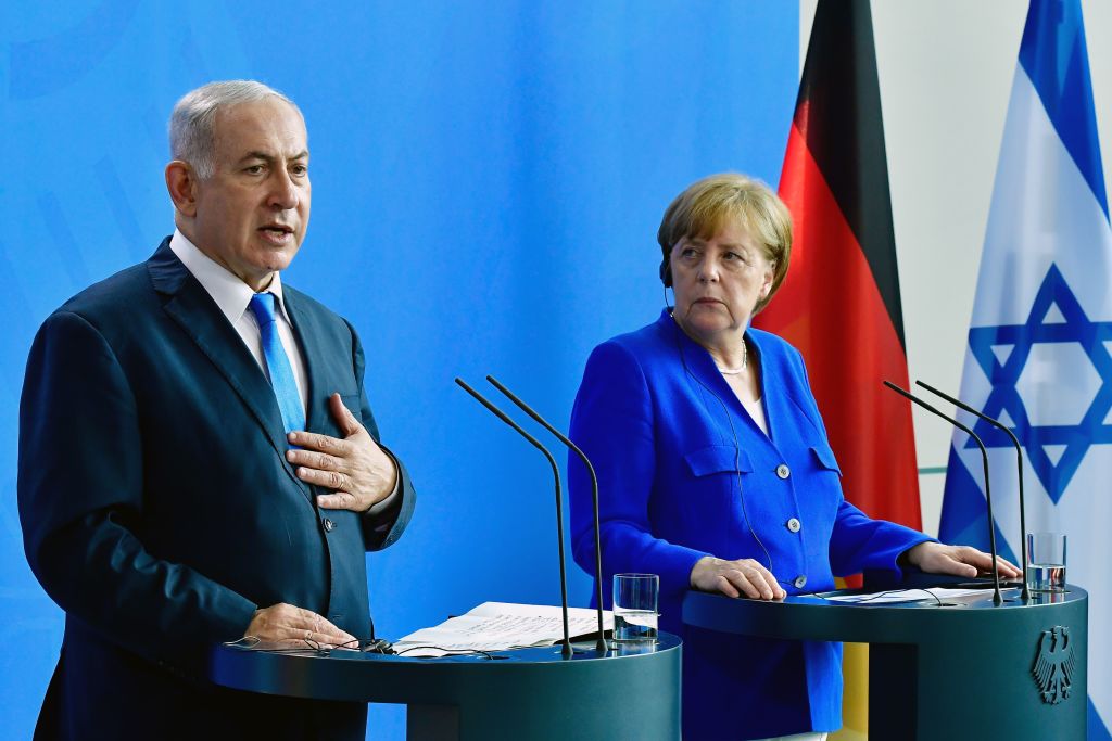 GERMANY-ISRAEL-POLITICS-DIPLOMACY
