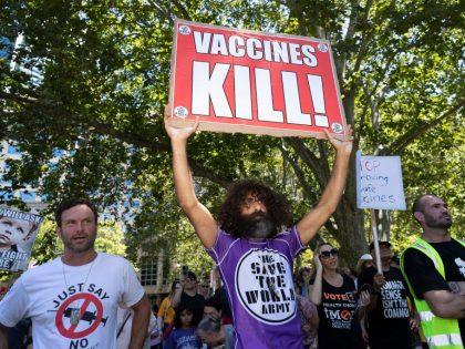 Protesters Rally Against 'Mandatory' COVID-19 Vaccinations