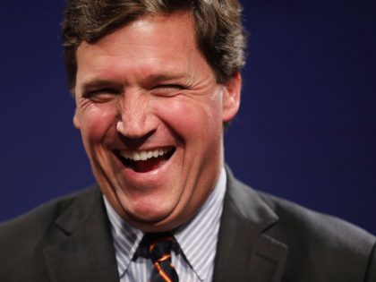 Fox News Host Tucker Carlson Appears At National Review Ideas Summit