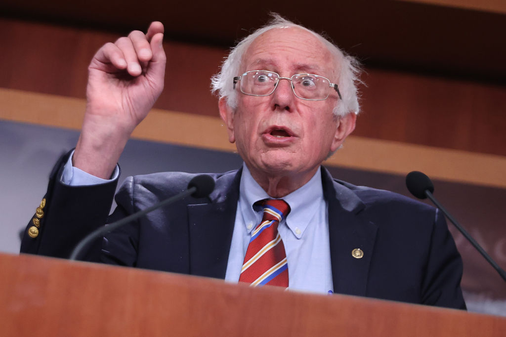 Senators Sanders And Menendez Discuss SALT Deductions At Press Conference