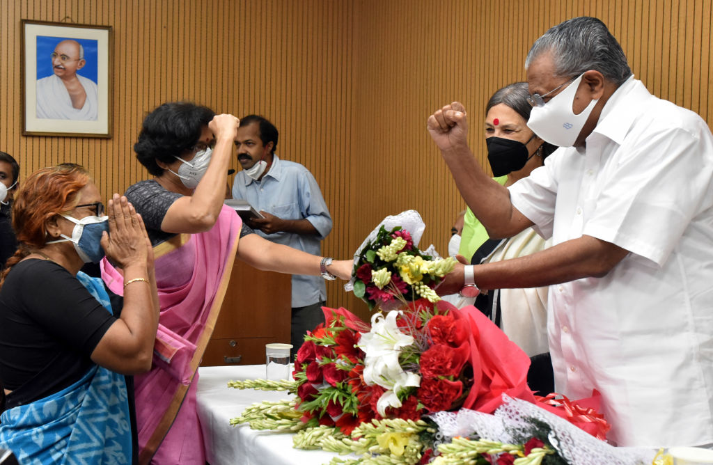 Kerala Chief Minister Pinarayi Vijayan Attend Event At Kerala Bhawan
