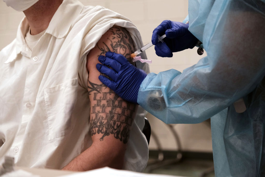 Mississippi Prisoners Administered Covid Vaccinations