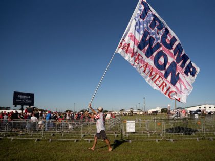 Former President Trump Holds Rally In Perry, Georgia