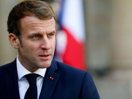 French President Emmanuel Macron Hosts Colombian Counterpart Ivan Duque Marquez At Elysee Palace