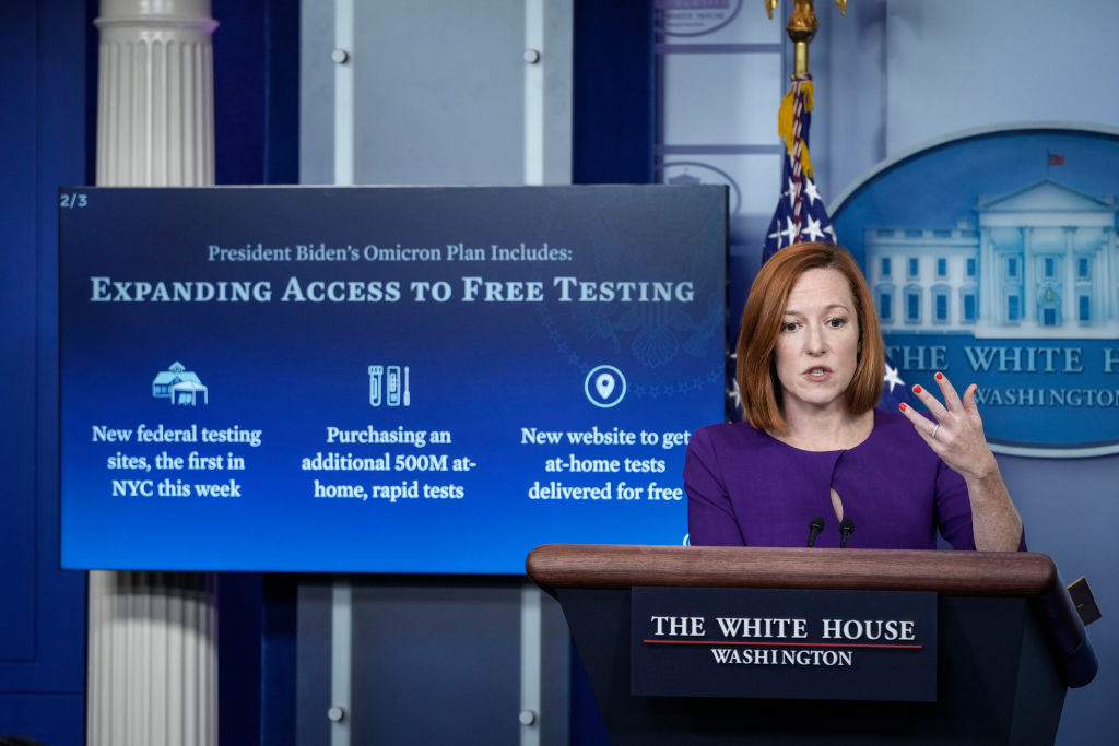 Secretary Psaki Holds Daily Briefing