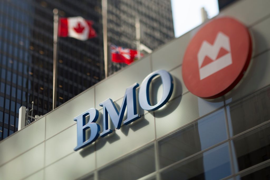Stock shots of various Toronto Bankes. BMO, Bank of Montreal, CIBC, Canadian Imperial Bank of Commerce, TD, Toronto Dominion, Scotia Bank