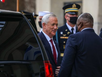 Benjamin Benny Gantz - Lloyd Austin meeting in Virginia