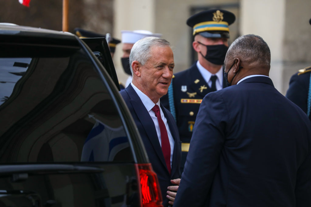 Benjamin Benny Gantz - Lloyd Austin meeting in Virginia
