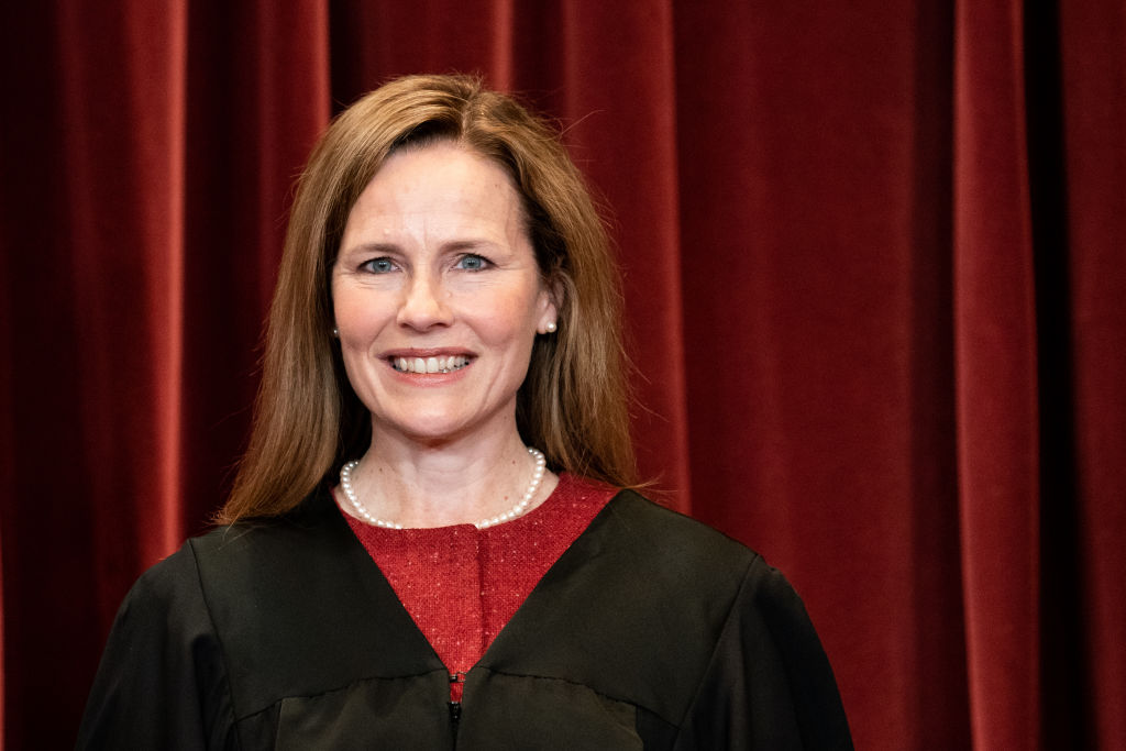 Supreme Court Justices Pose For Formal Group Photo