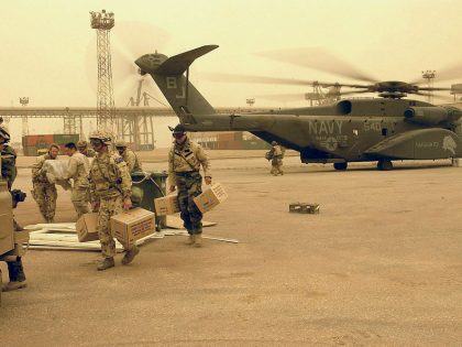 Navy Embarks From Iraqi Port Umm Qasr