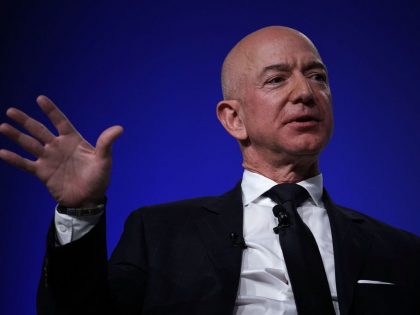 Amazon CEO And Blue Origin Founder Jeff Bezos  Speaks At Air Force Association Air, Space And Cyber Conference