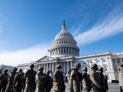 Presidential Inauguration Rehearsal Held At US Capitol Building