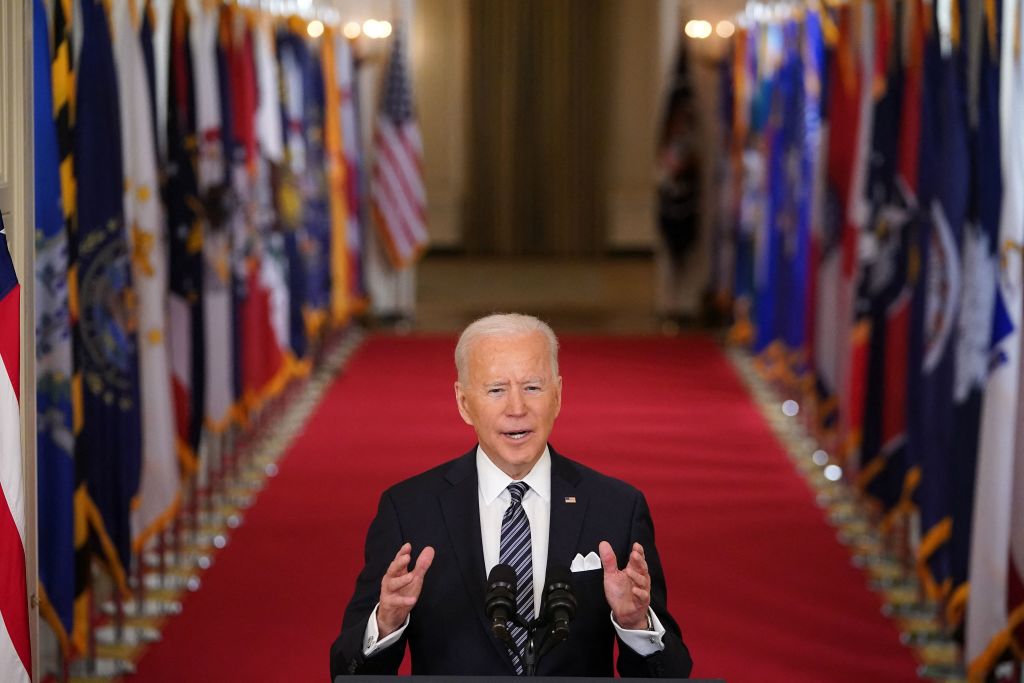 US-POLITICS-BIDEN-HEALTH-COVID-ANNIVERSARY