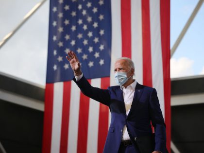 Democratic Presidential Nominee Joe Biden Campaigns In Florida