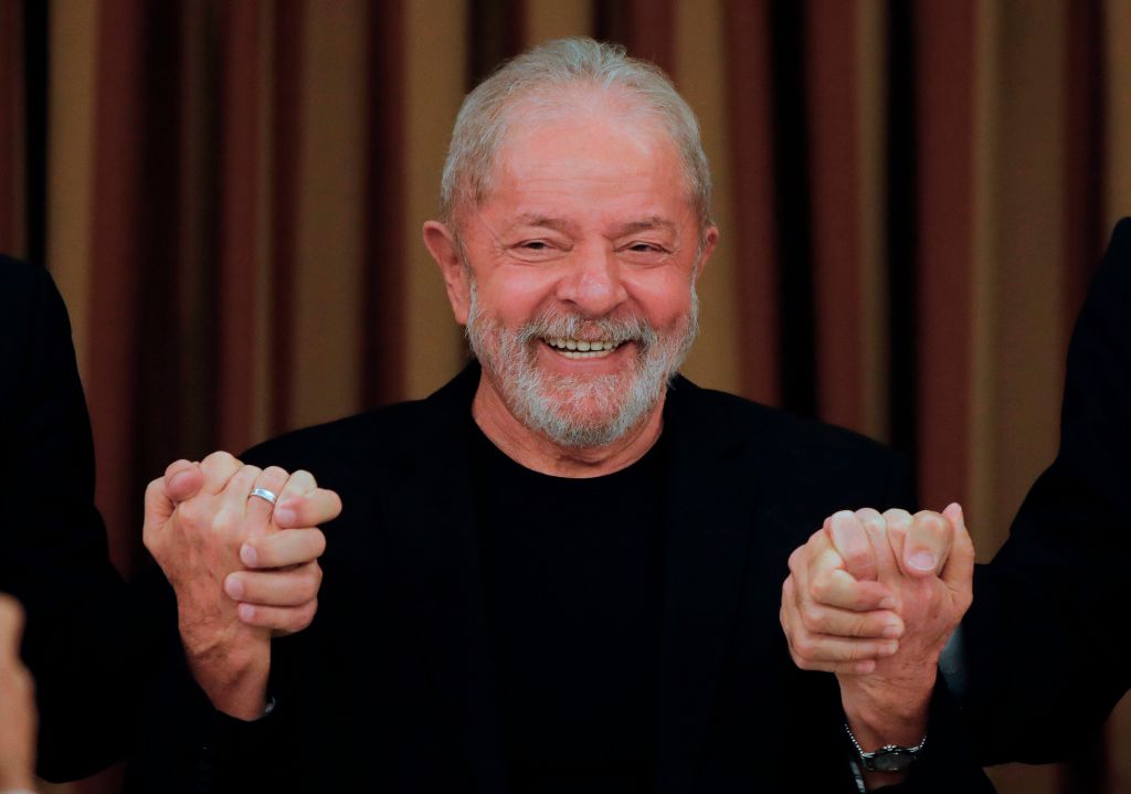 BRAZIL-POLITICS-LULA DA SILVA