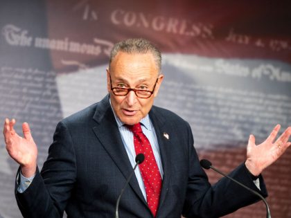 Majority Leader Schumer Holds Press Conference On Senate Business