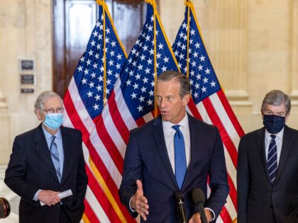 GOP Senators Speak To The Media After Their Weekly Policy Luncheons